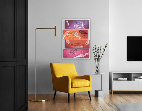Overrated Acrylic Poster