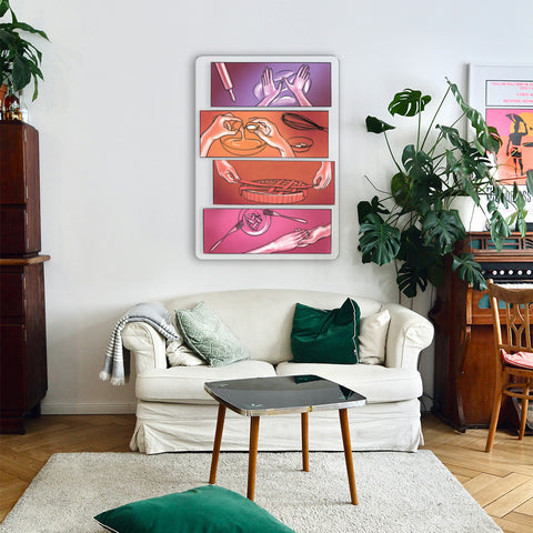 Overrated Acrylic Poster