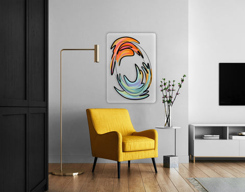 Birds Acrylic Poster