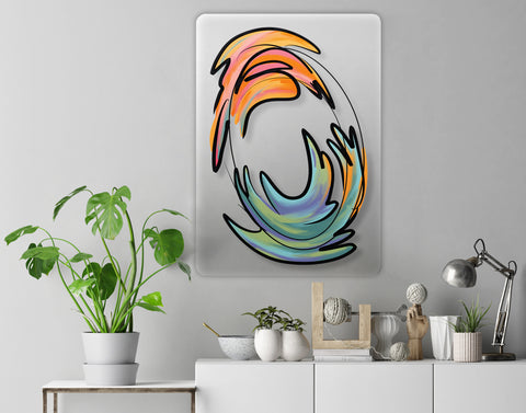 Birds Acrylic Poster