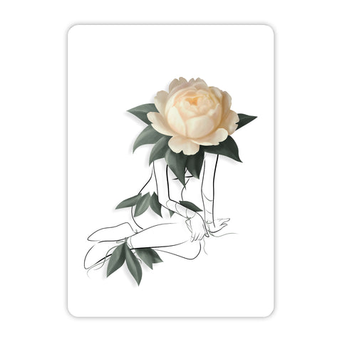 Peony Acrylic Poster