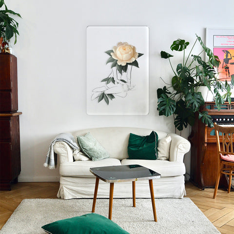 Peony Acrylic Poster