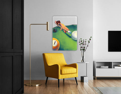 Billiard Acrylic Poster