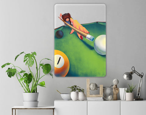 Billiard Acrylic Poster