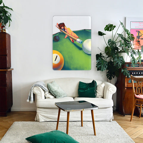 Billiard Acrylic Poster