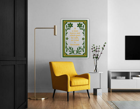 Port Acrylic Poster