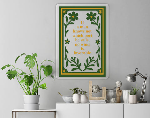 Port Acrylic Poster