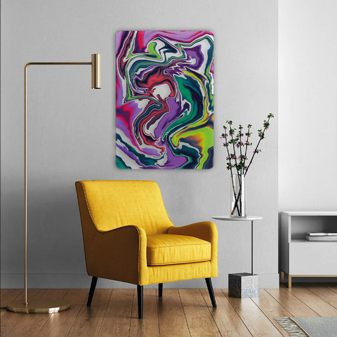 Psychotropic Abstract Acrylic Poster
