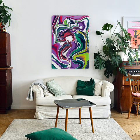 Psychotropic Abstract Acrylic Poster