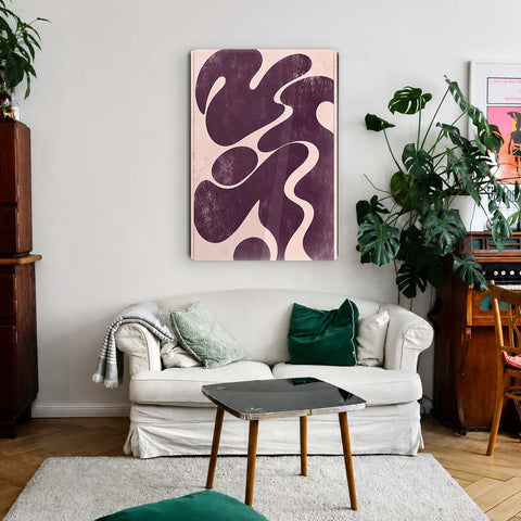 Purple Acrylic Poster