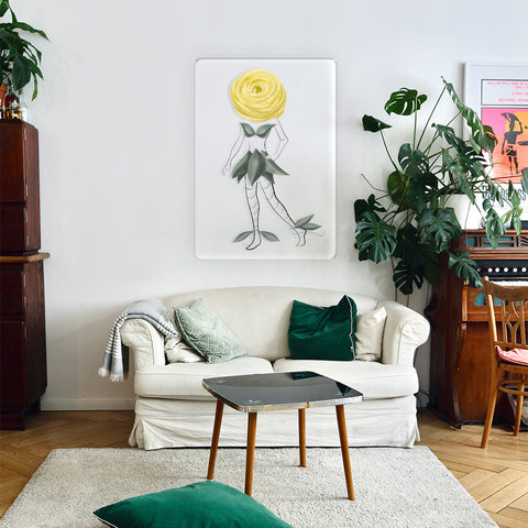 Ranunculus Acrylic Poster