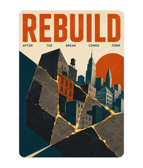 Rebuild Acrylic Poster
