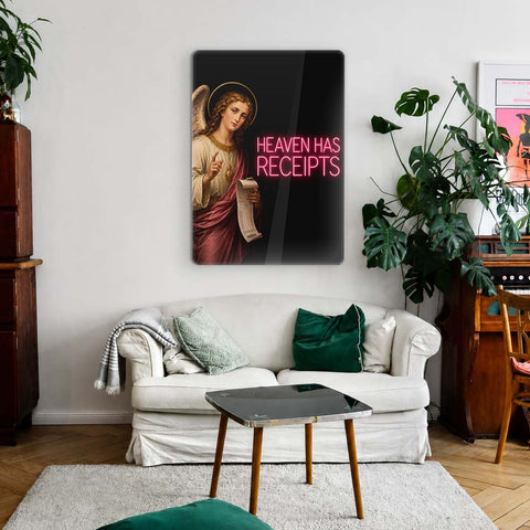 Receipts Acrylic Poster