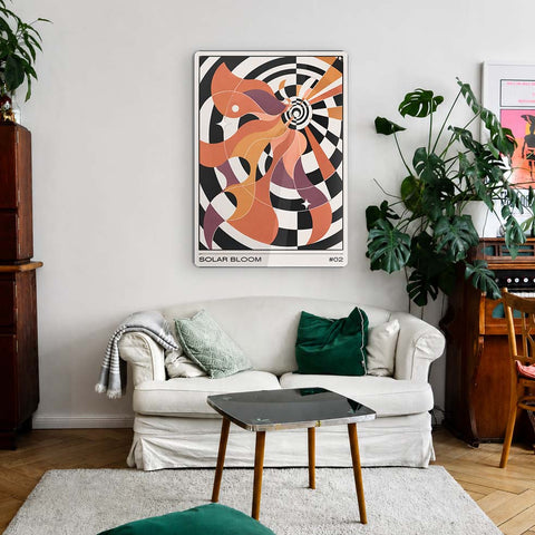 Red Acrylic Poster