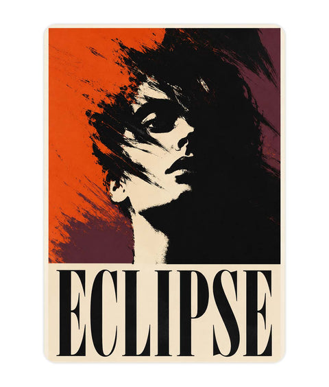 Red Eclipse Acrylic Poster