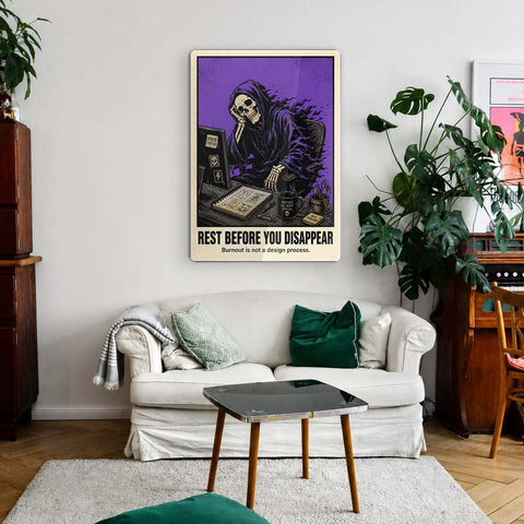 Rest Acrylic Poster