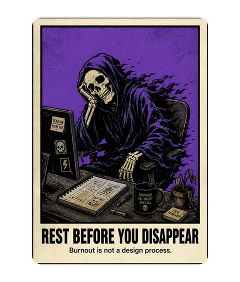 Rest Acrylic Poster