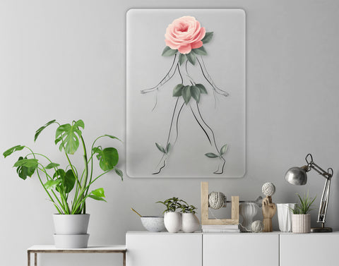 Rose Acrylic Poster