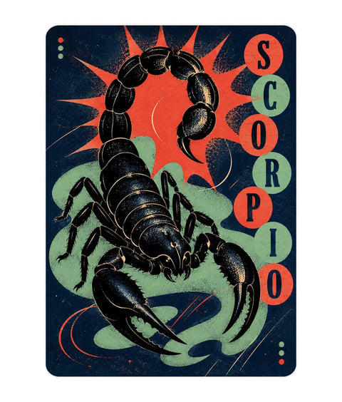 Scorpio Acrylic Poster