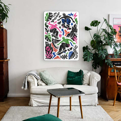 Skate Acrylic Poster