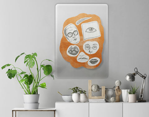 Sketchbook Acrylic Poster