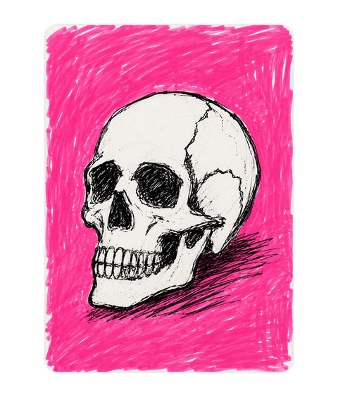 Skull Acrylic Poster