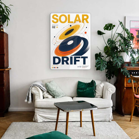 Solar Acrylic Poster