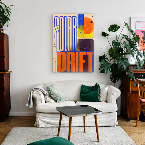 Solar Drift Acrylic Poster