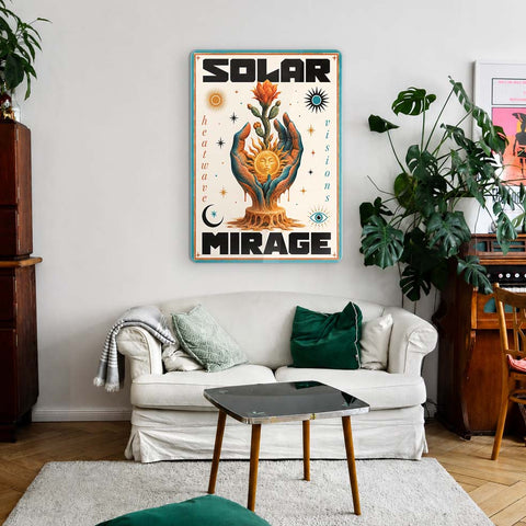 Solar Mirage Acrylic Poster