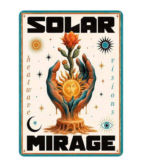Solar Mirage Acrylic Poster