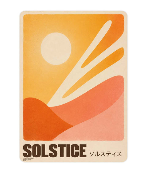 Solstice Acrylic Poster