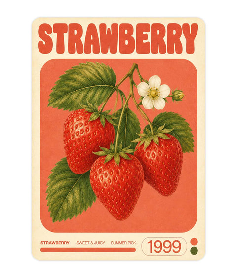 Strawberry Acrylic Poster