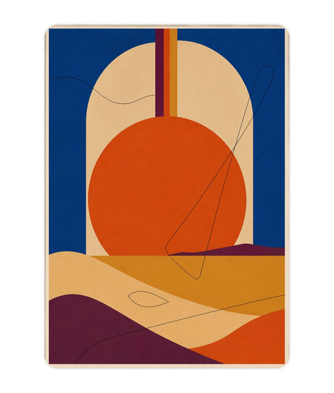 Sunset Acrylic Poster
