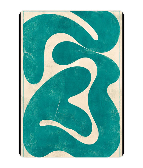 Teal Acrylic Poster