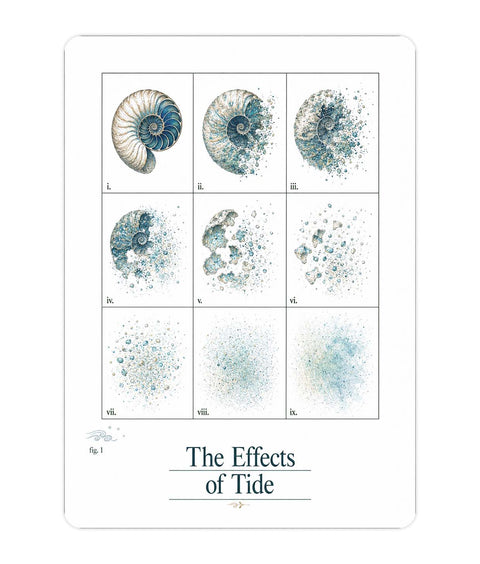 The Effects of Tide Acrylic Poster