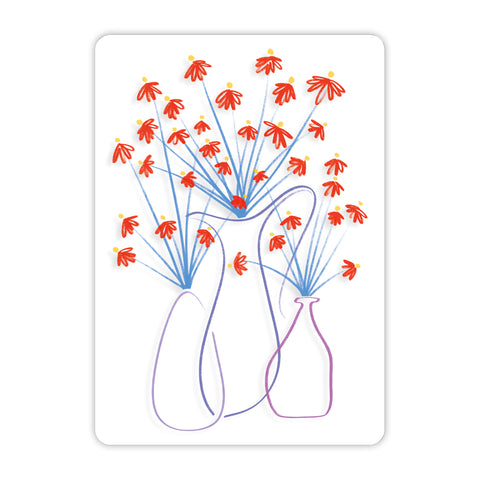 Bouquet of Flowers Acrylic Poster