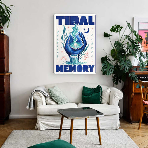 Tidal Memory Acrylic Poster