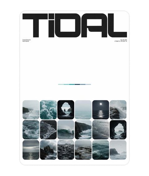 Tidal Acrylic Poster
