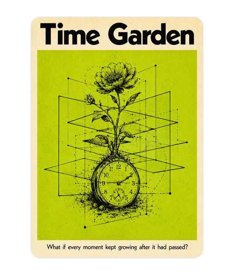 Time Garden Acrylic Poster