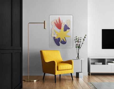 Shapes Acrylic Poster