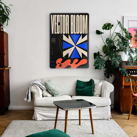 Vector Bloom Acrylic Poster