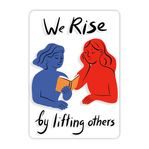 We Rise Acrylic Poster