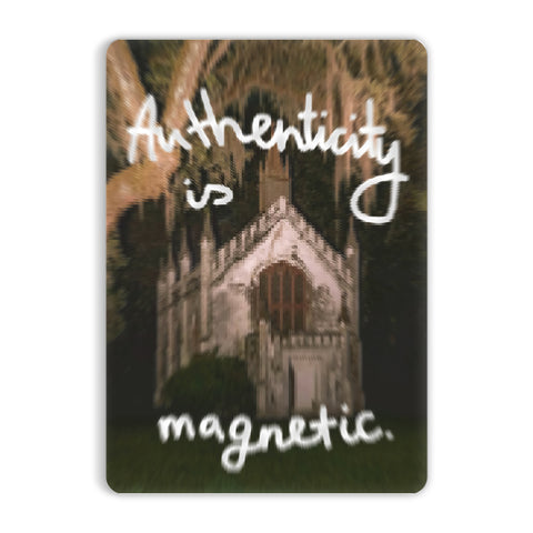 Authenticity Acrylic Poster