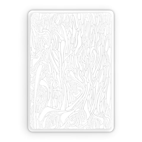 White Abstraction Acrylic Poster
