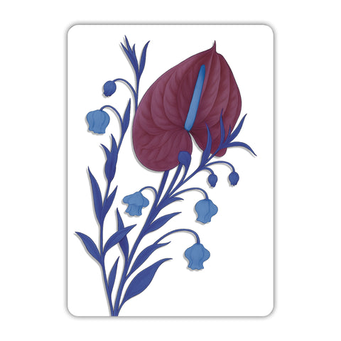 Anthurium Acrylic Poster