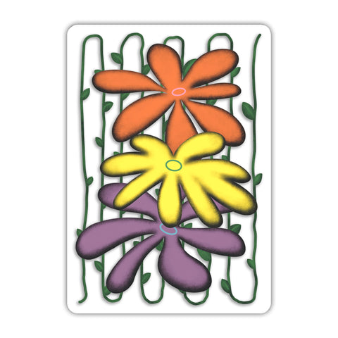 Flower Power Acrylic Poster