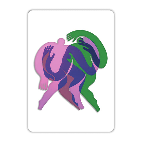 Friends Dancing Acrylic Poster