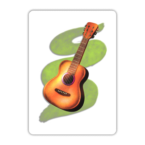 Guitar Acrylic Poster