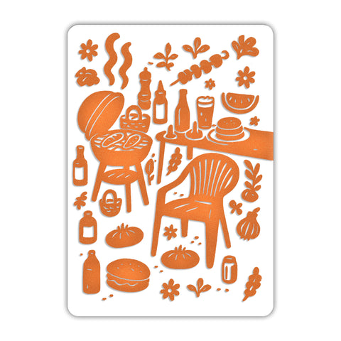 BBQ Acrylic Poster