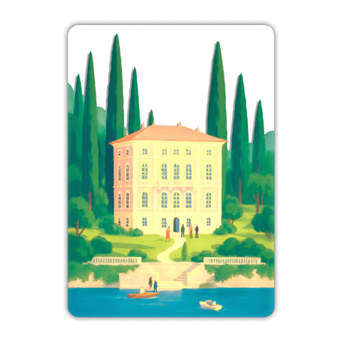 Villa Acrylic Poster
